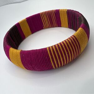Elegant Multicolor Woven Bracelet